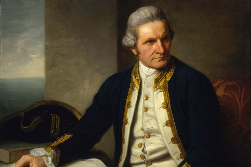 Portrait of Captain James Cook by Nathaniel Dance-Holland.