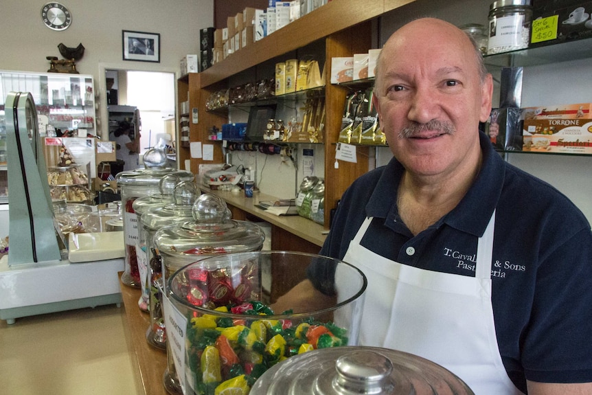 Tony Cavallaro in his Footscray patisserie