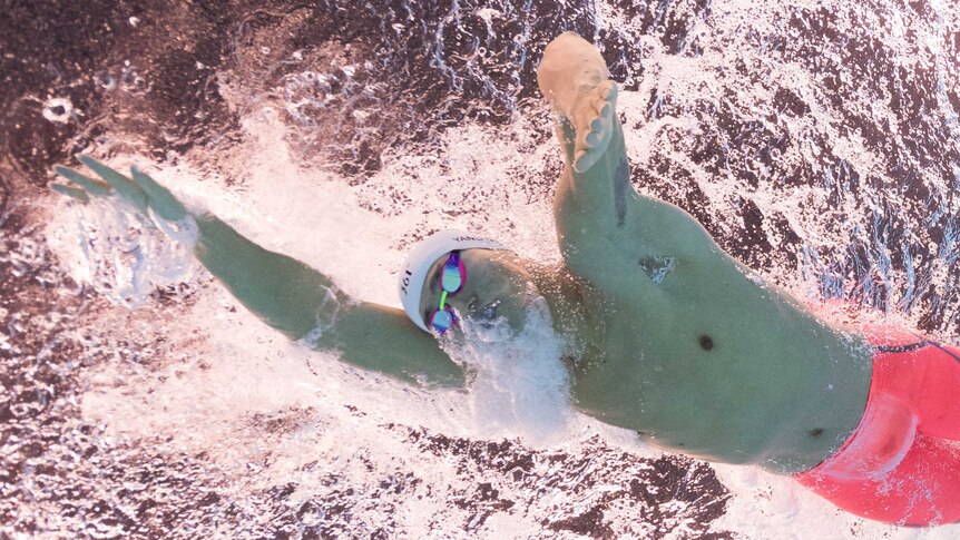 Sun Yang swims at Rio