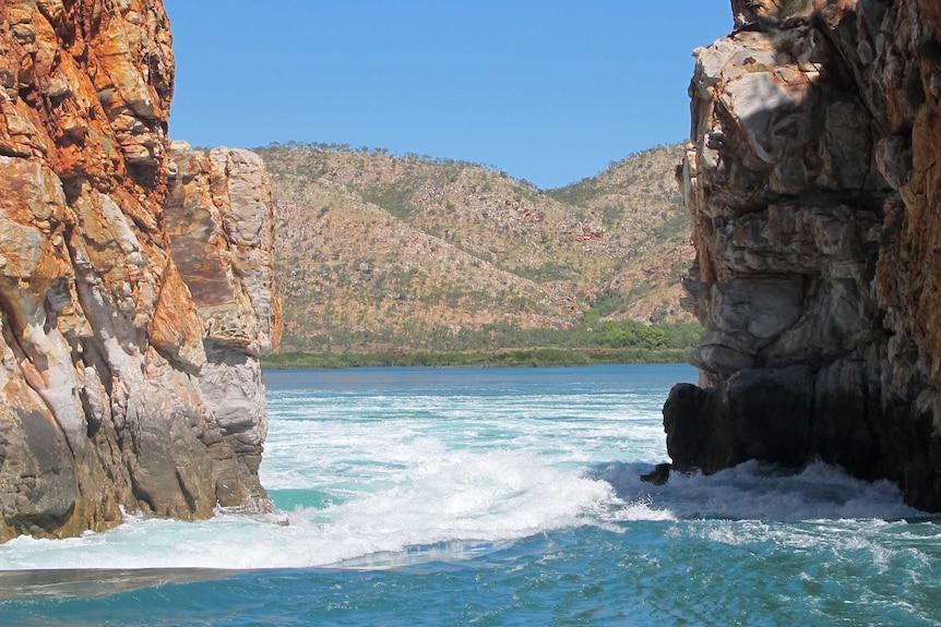 Horizontal falls in Kimberley