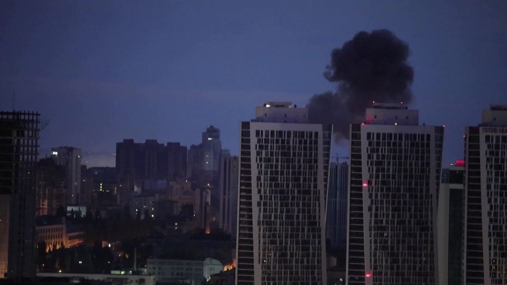 Explosions in Kyiv as Russia launches missile attack on Ukraine - ABC News