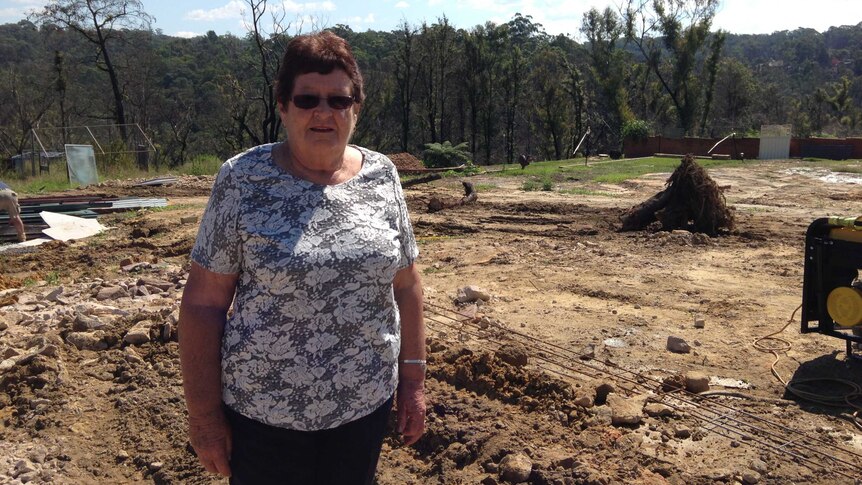 Blue Mountains bushfire survivor Jocelyn Seaman