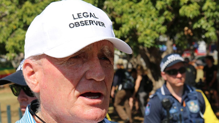 Legal observer Terry O'Gorman praised relations between police and anti-G20 protesters.