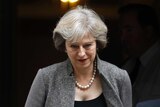 Britain's Prime Minister Theresa May leaves 10 Downing Street in London.