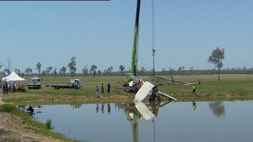 Seven people were on board the Cessna 206 skydiving plane when it crashed into a dam near Willowbank