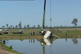 Seven people were on board the Cessna 206 skydiving plane when it crashed into a dam near Willowbank