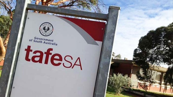 TAFE SA sign