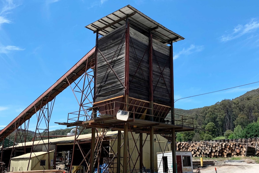 The Warburton Timber Mill at Gladysdale, Victoria.