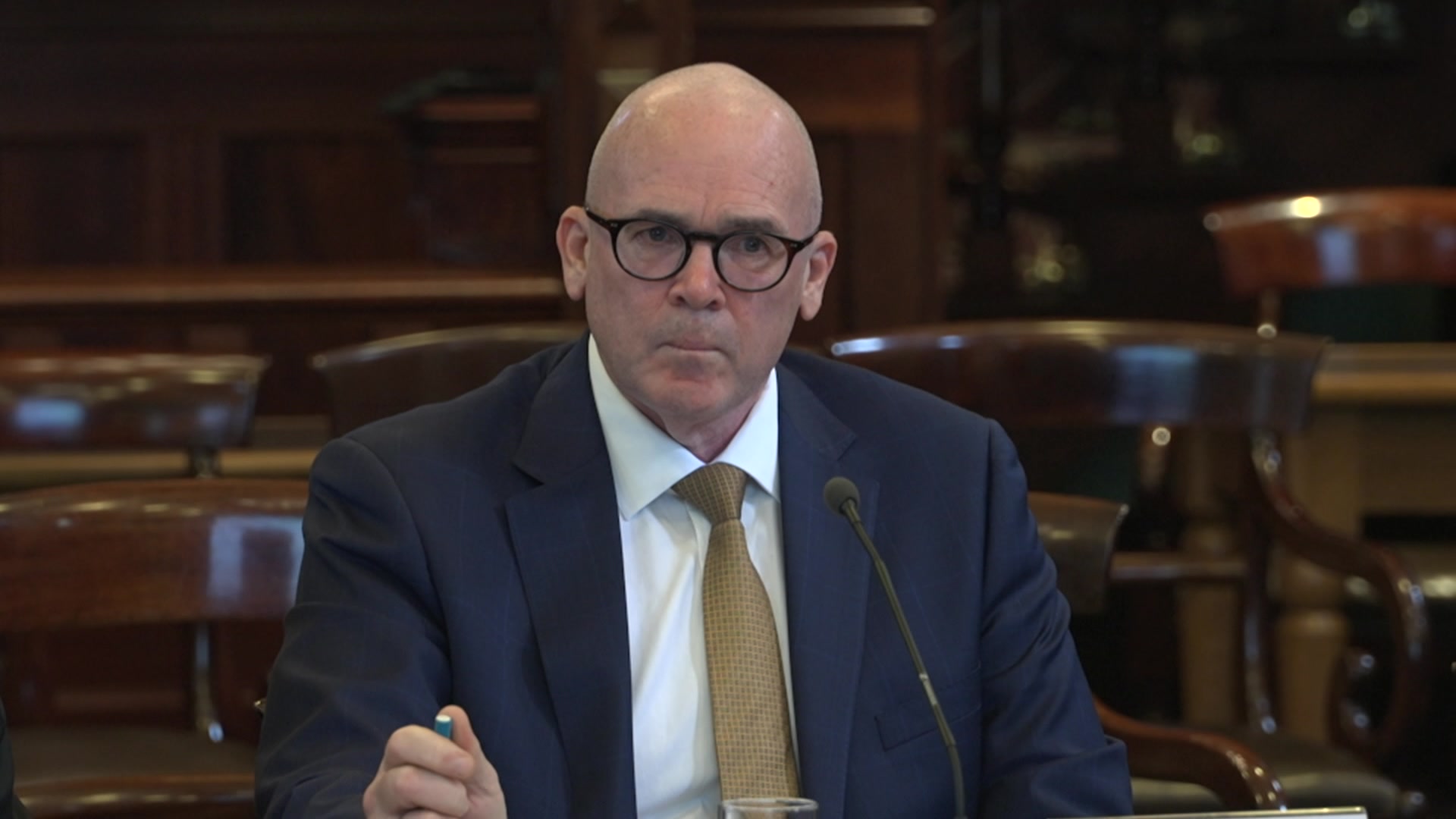 SA Auditor General Andrew Blaskett appears before a parliamentary committee