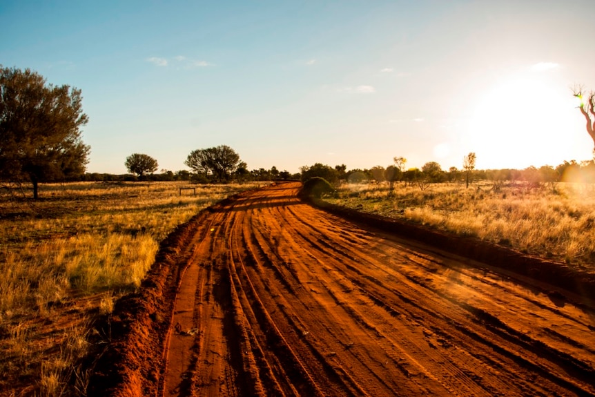 Dirt track at Mutawintji