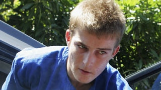 Trial begins: Michael Czugaj has arrived at a Bali court to face heroin trafficking charges. [File photo]
