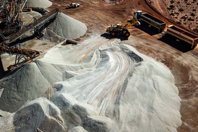Lithium mine in Western Australia