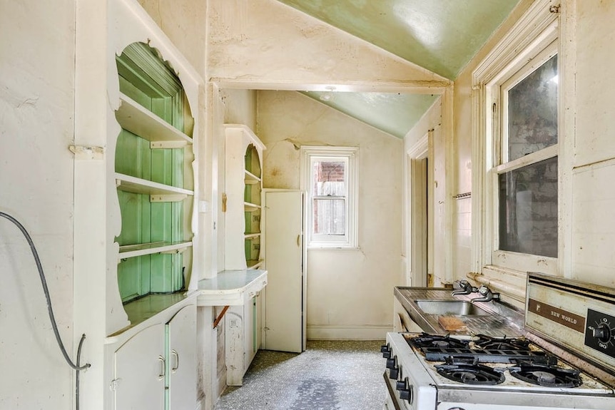 An old kitchen in a federation era house