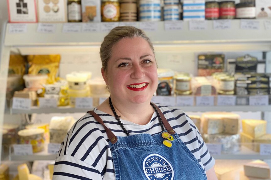 Cheesemonger Penny Lawson in Sydney