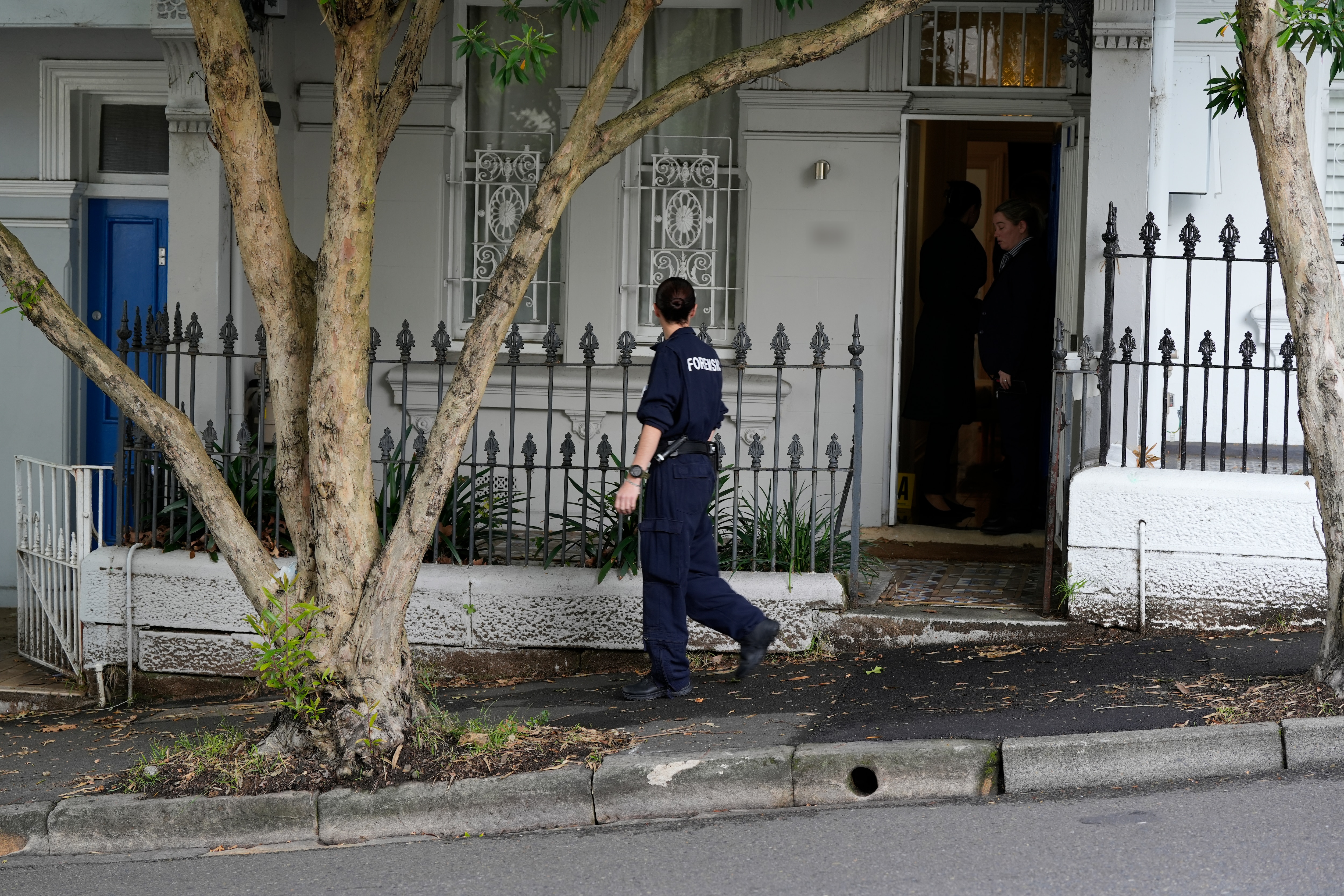Jury in ex-police officer's double murder trial visits crime scene