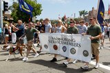 US troops participate in gay pride parade