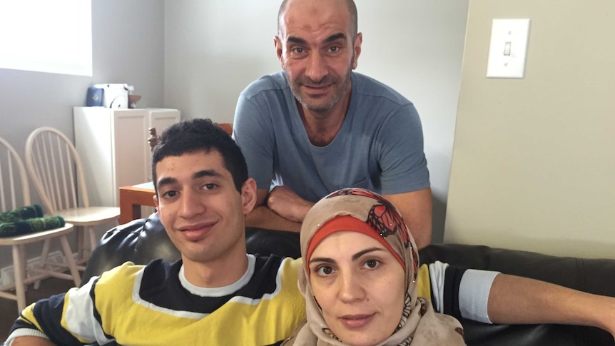 Syrian family reunified in Canada