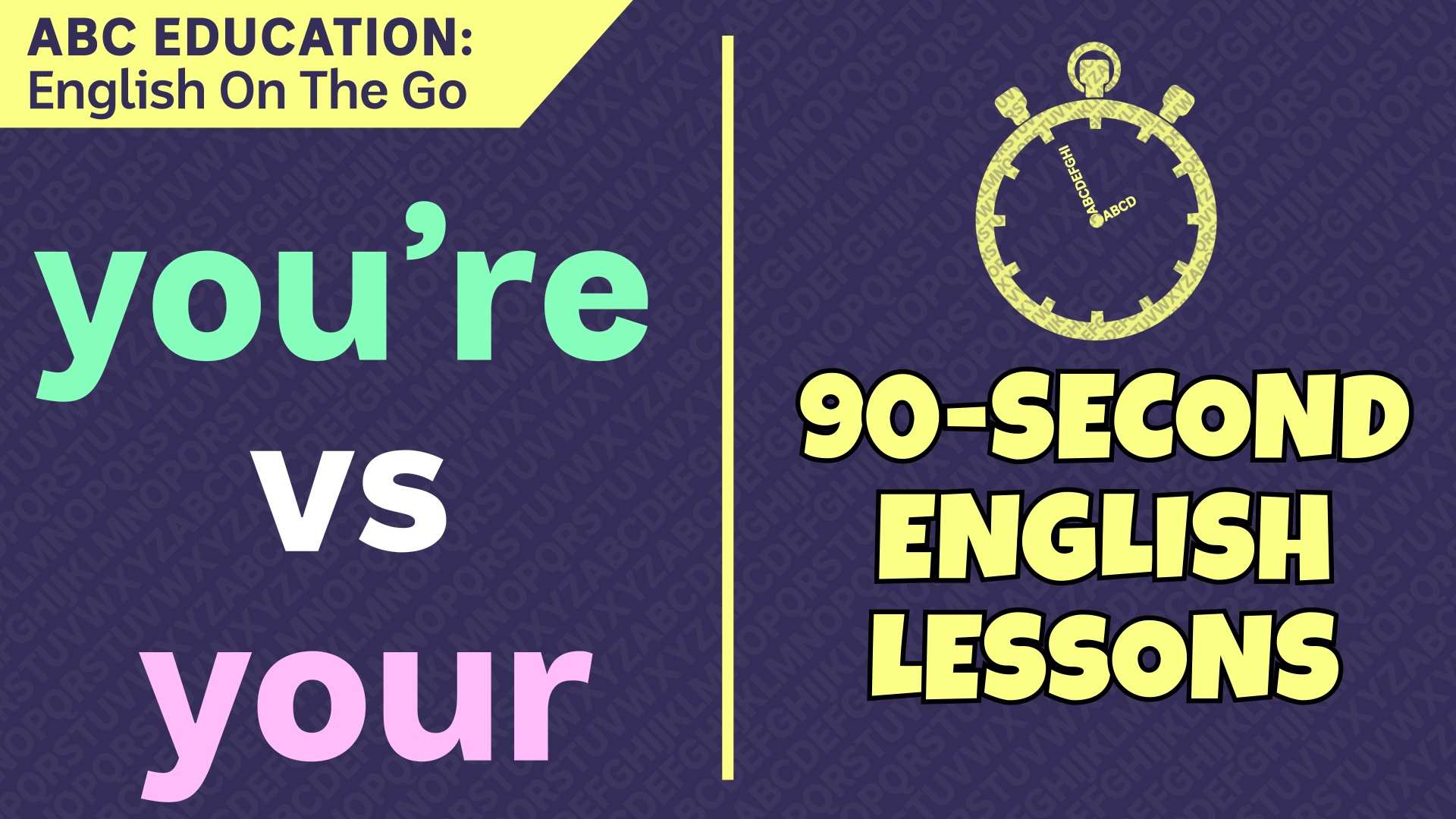 English On The Go: To, too and two - ABC Education