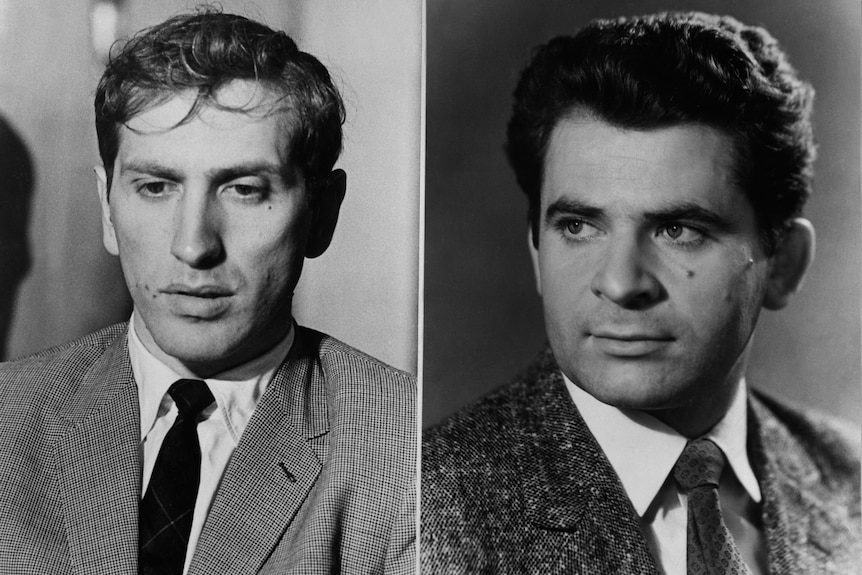 Composite image of Bobby Fischer and Boris Spassky in 1972.