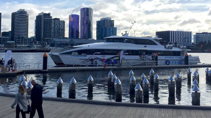 A trial for a new Melbourne ferry service starts on Monday May 16, 2016