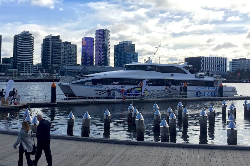 A trial for a new Melbourne ferry service starts on Monday May 16, 2016