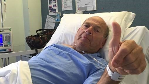 Bill Andrews recovering in hospital