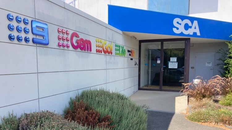 Exterior of the Nine Network SCA bureau in Bendigo.