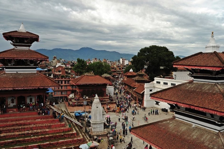 Before: Durbar Square in Kathmandu