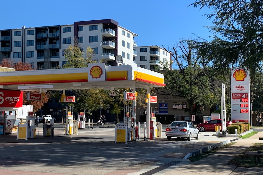 Fuel station in Braddon