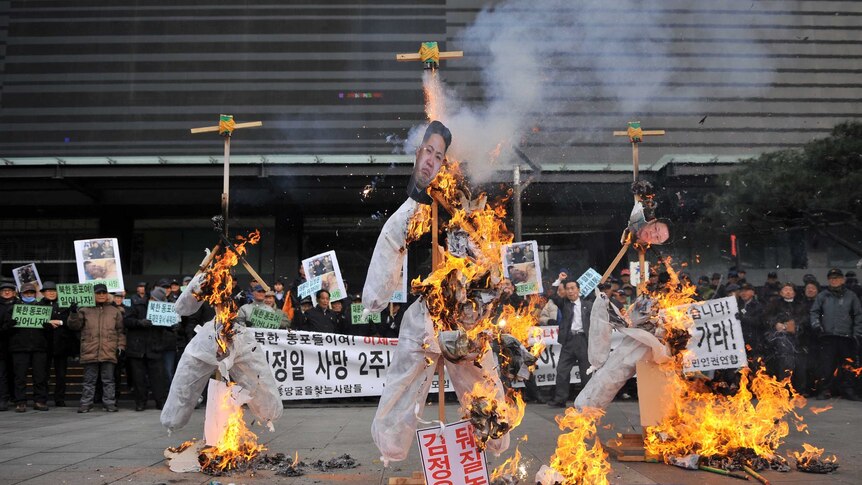 AN South Korea protests