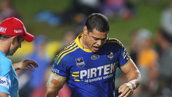 Coaches' orders...Tahu said Eels staff overruled the medical team during his recovery from an ankle injury.