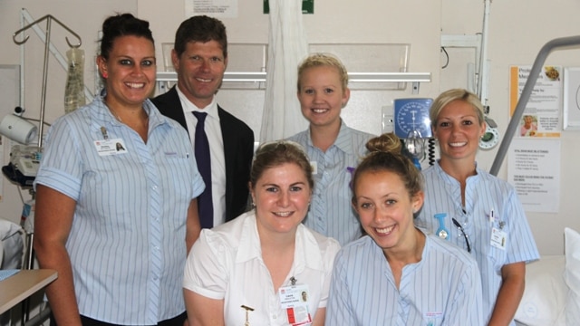 Charlestown MP Andrew Cornwell welcomes graduate nurses and midwives to the Hunter New England local health district.