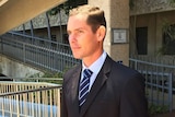 Nicholas Aaron Baxter outside court