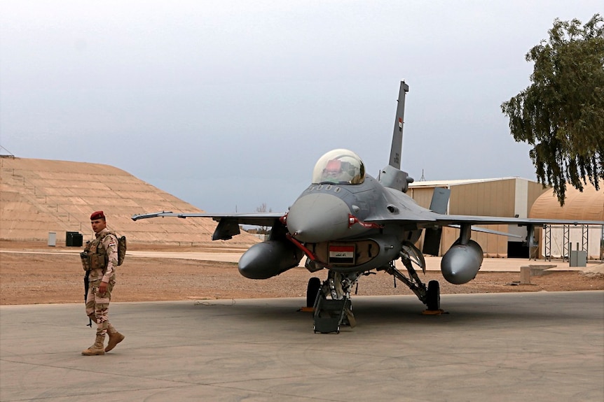No group claimed responsibility for the rocket attack on Balad airbase in Iraq.