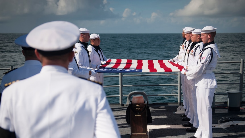 Armstrong's ashes scattered at sea