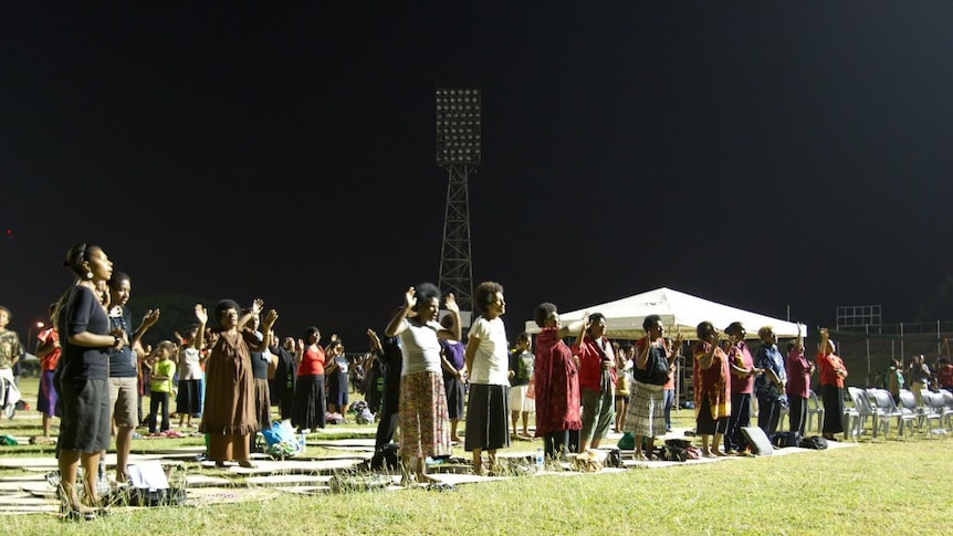 PNG holds 'Haus Krai' in Port Moresby to call for an end to violence against women