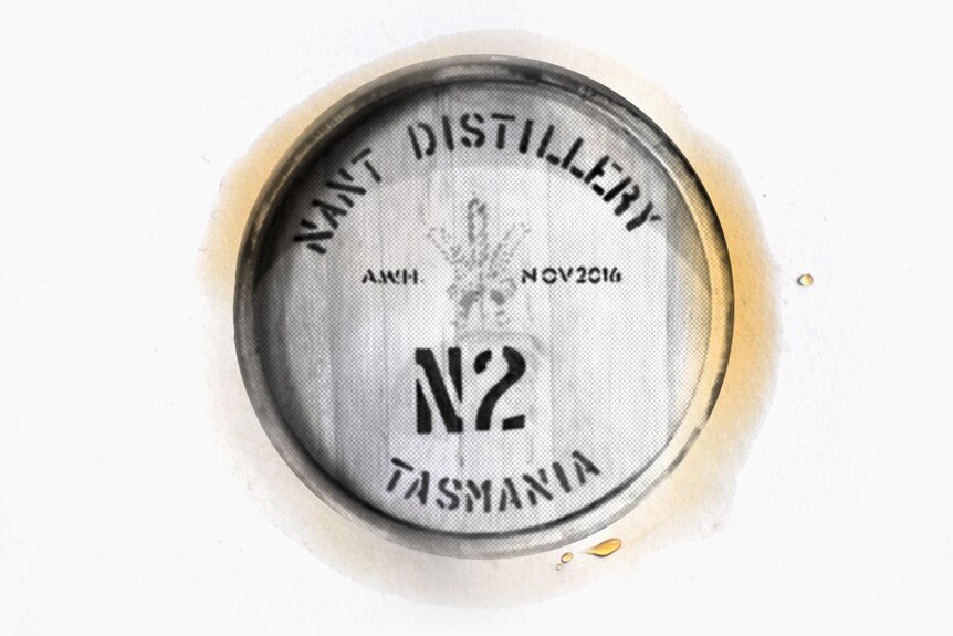 A Nant whisky barrel.