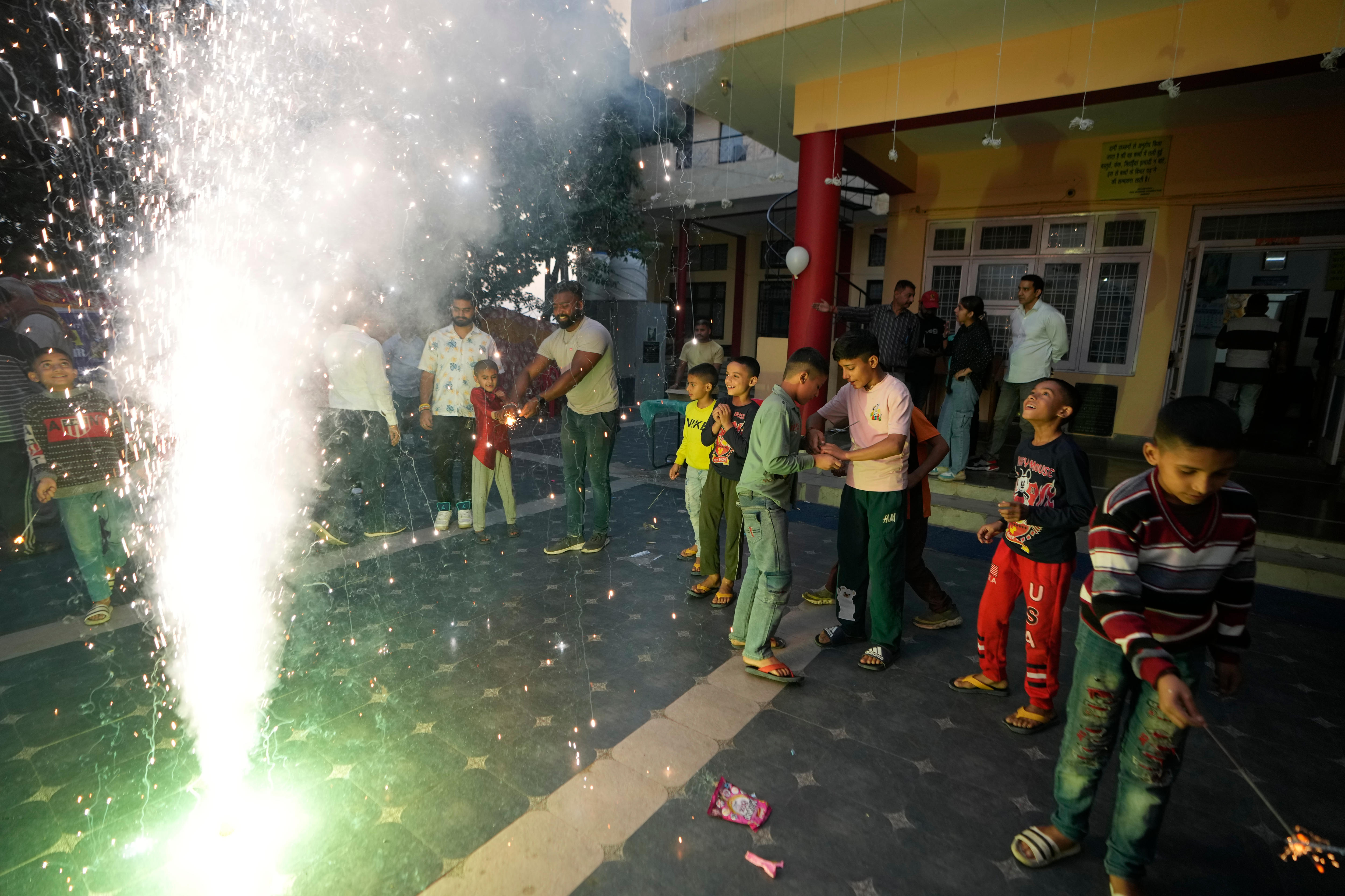 New Delhi air quality reached 'severe' and hazardous levels after