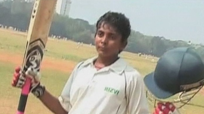 Indian boy hits 546 from 330 balls in school cricket match