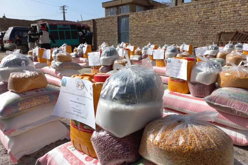 Ghazni food aid 2