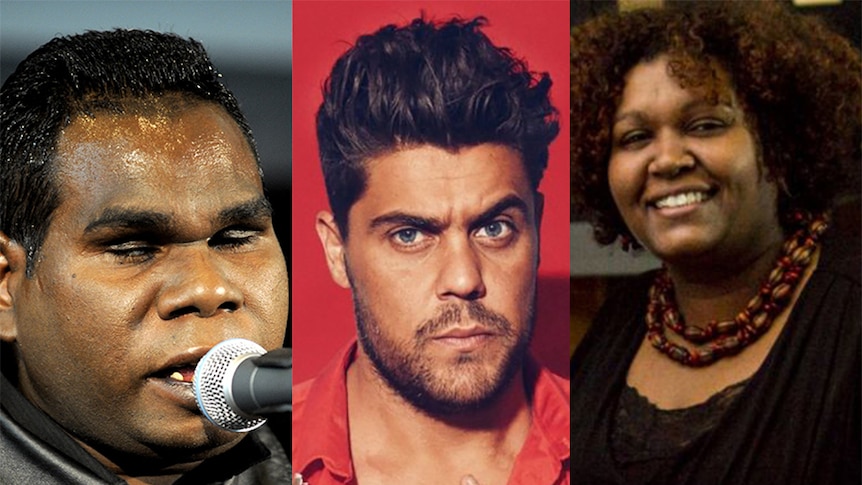 Gurrumul Yunupingu, Dan Sultan and Emma Donovan