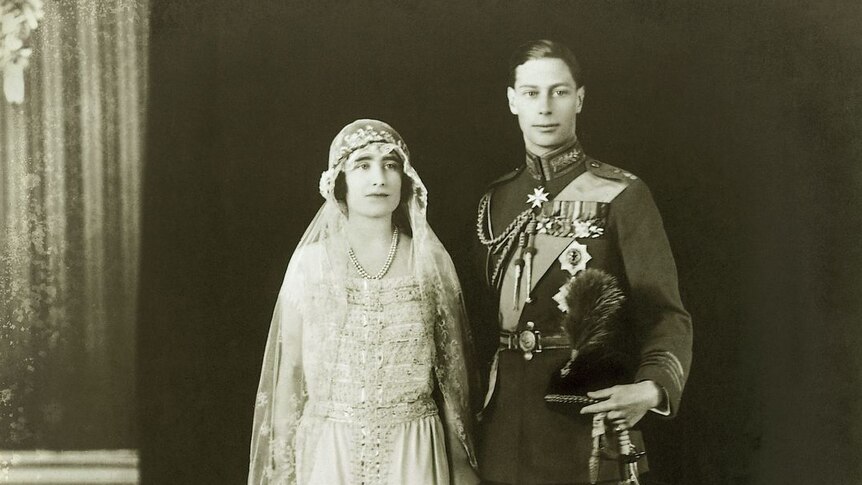 The Duke and Duchess of York on their wedding day, 26 April 1923