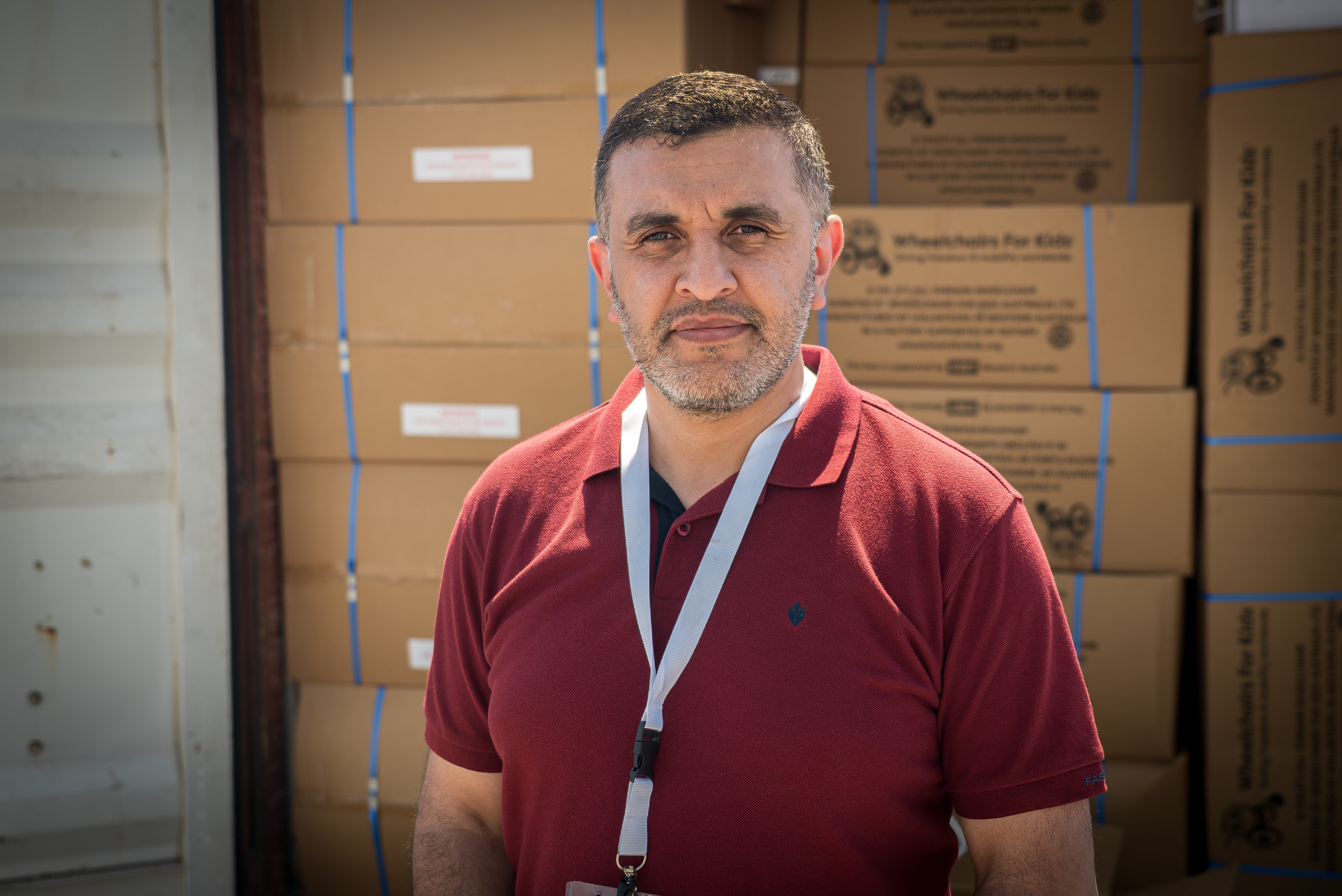 Australian wheelchairs donated to Gaza stuck in Jordan warehouse