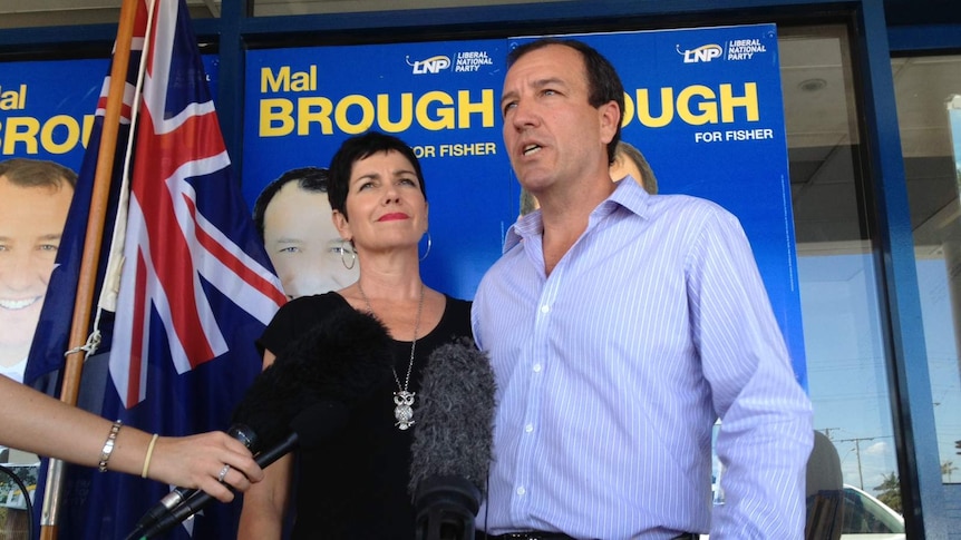 Mal Brough declares victory in Fisher