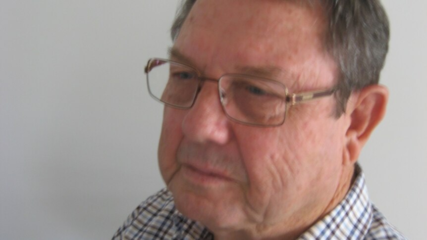 A portrait shot of retired Lismore policeman Bob Martin.