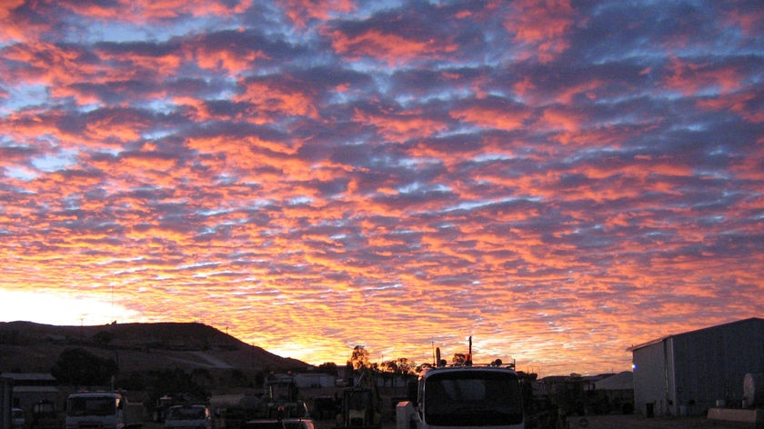 Morning sky, Coober Pedy