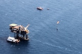 Offshore oil rigs across the WA coast extract resources from the ocean floor