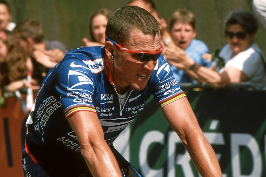 Lance Armstrong in the Tour de France, 2002