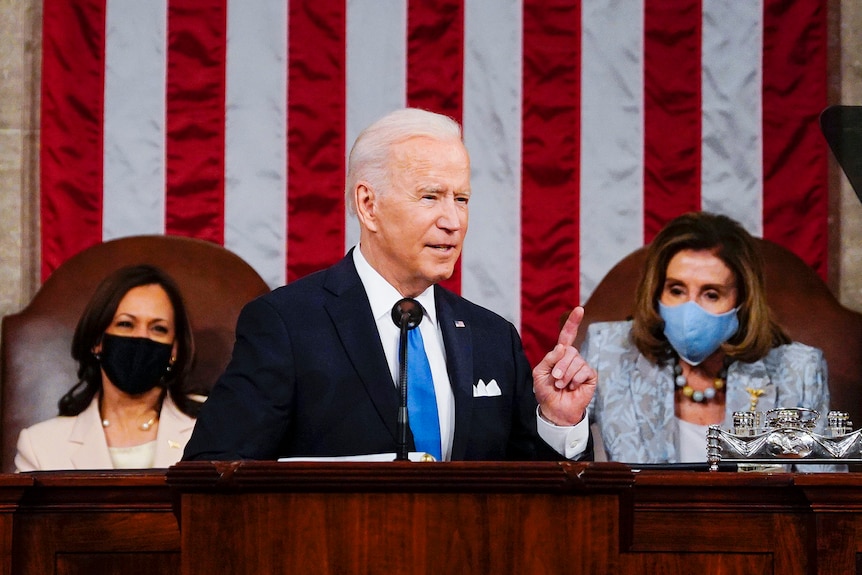 Joe Biden's first joint Congress address