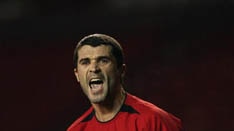 Roy Keane shouting